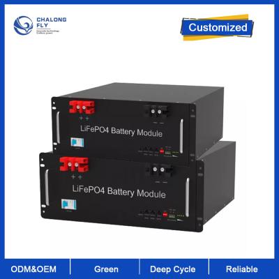 Bateria do íon BMS Rechargeable Energy Storage do lítio do ODM do OEM da bateria de lítio Lifepo4 48V 100AH 200AH para o carro de EV/RV/Golf