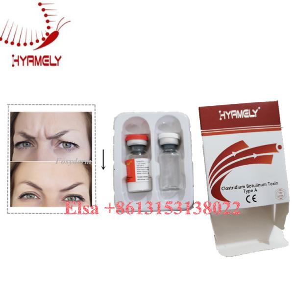 Injecção de Toxina Botulínica em Pó Branqueador Remover Rugas 100 Unidades de Botox