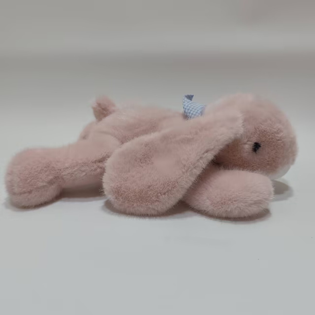 3 Assorted 22cm Crouching Lop-eared Rabbit Plush Toys Soft & Cute Stuffed Bunny for baby