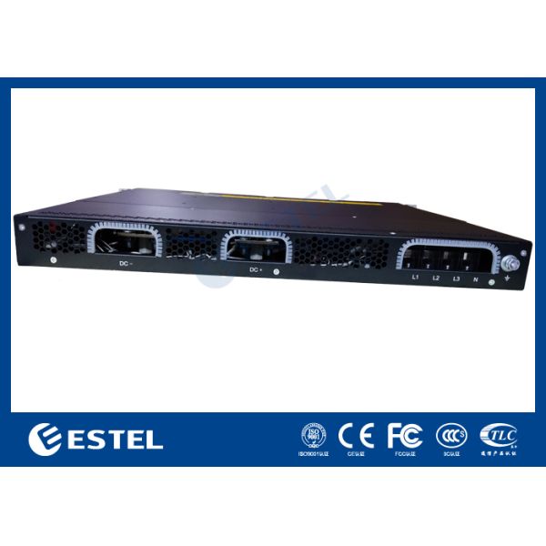 1U 2 Slot High Voltage DC and DC Solar Expansion Shelf for 48V Telecom Power Systems