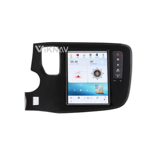 Для 2016-2019 Mitsubishi Outlander 10,4 дюйма Автомобильное радио Навигация GPS Мультимедийный DVD-плеер Беспроводной Carplay 4G BT