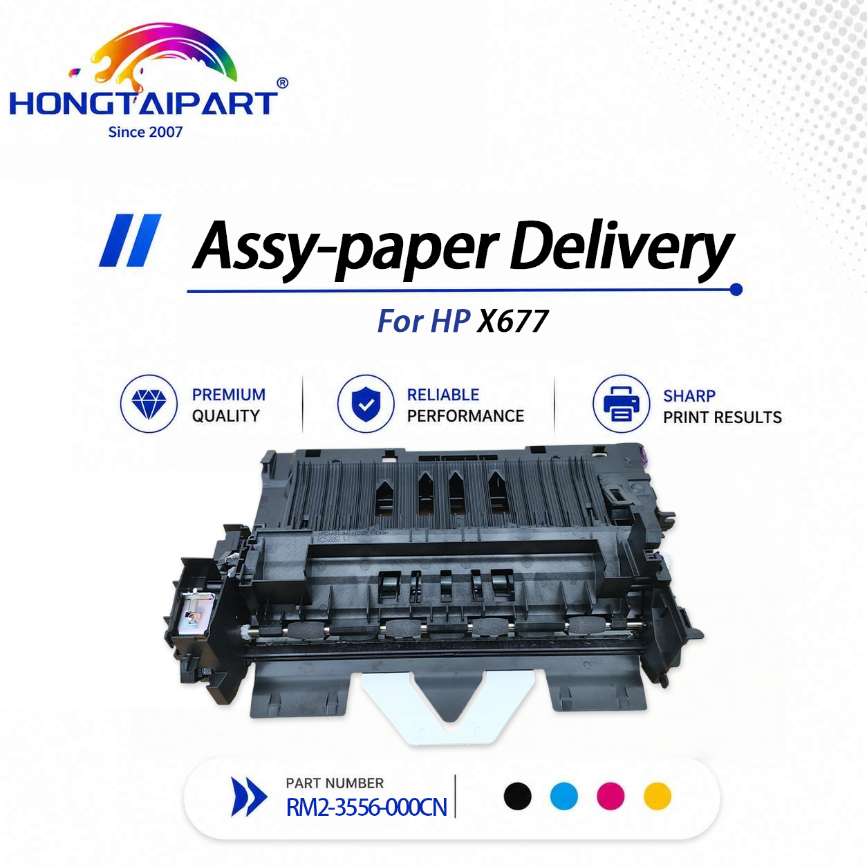 Tested Assy-paper Delivery RM2-3556-000CN Stable Feeding Compatible For HP X677