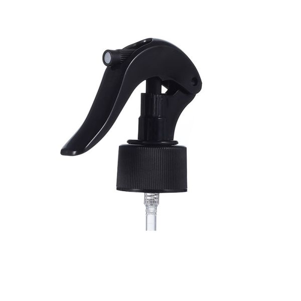 24mm 28mm 24/410 28/410 Trigger Sprayer Pump Black Plastic Mini Trigger Spray