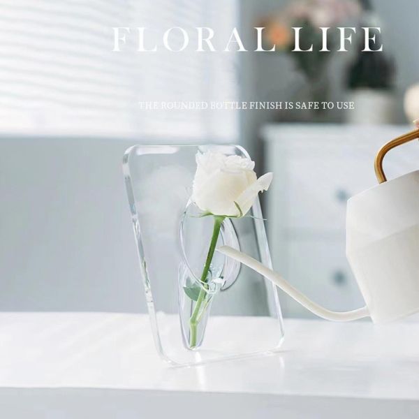 15 х 20 см акриловый цветочный ящик, прозрачный акриловый цветочный стенд толщиной 8 мм.