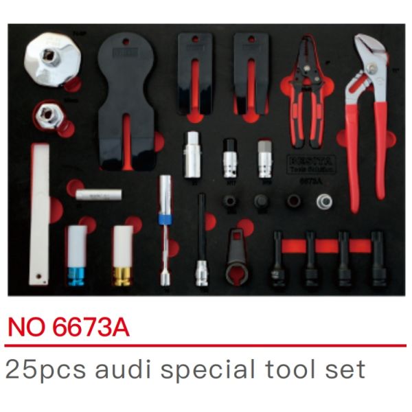232 Pieces Audi Car Automotive Maintenance Tool Set With Aluminium Components