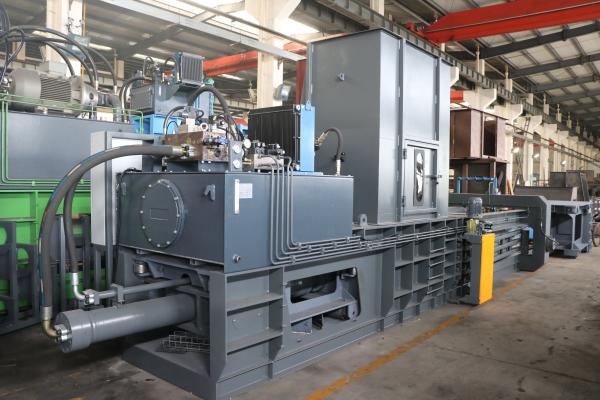 Máquina de compactação de resíduos de palha de plástico