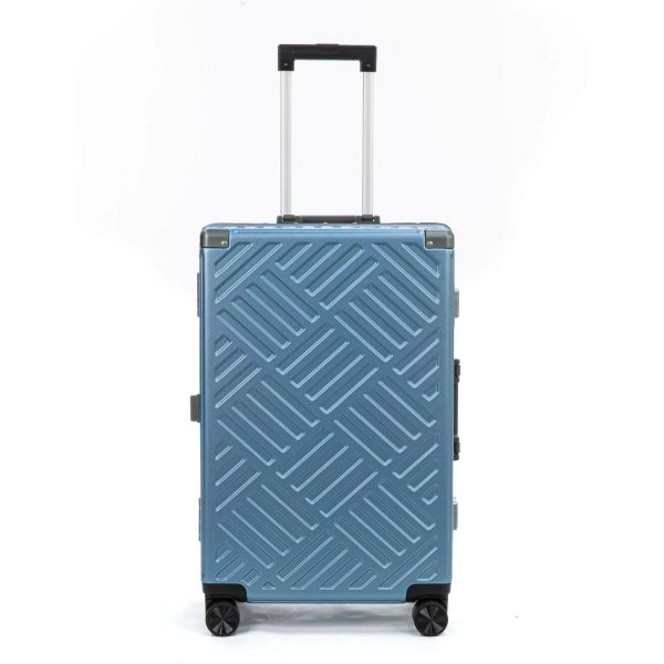 Aluminum Frame Hard Travel Luggage Suitcase Customizable Odor Free