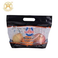 los bolsos que se puede volver a sellar del embalaje 12oz para el plástico transparente de CPP de las verduras se levantan bolsas con los agujeros