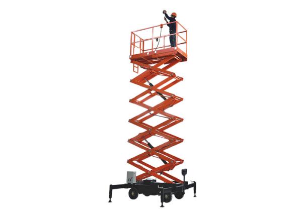 A tração móvel Scissor a plataforma SJY do elevador (I) capacidade móvel 500kg do elevador de tesouras