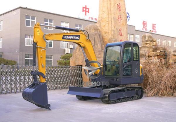 6 Ton Hydraulic Crawler Excavator HW-60 With 0.25m3 Bucket YANMAR 36.2kw Engine For Sale