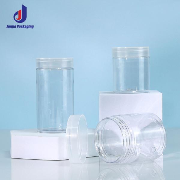 50ml 80ml 150ml PET Makeup Storage Jars Clear Plastic Jar For Packaging Transparent Plastic Container