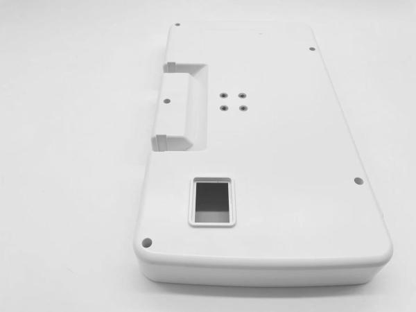 ABS Medical Device Plastic Injection Molding White 2 Channel