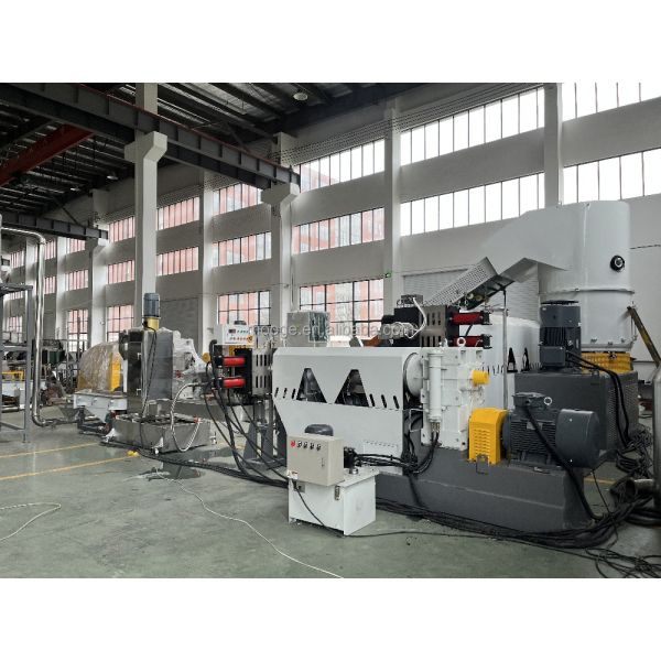 Automatic PP PE Plastic Film Granulator Machine