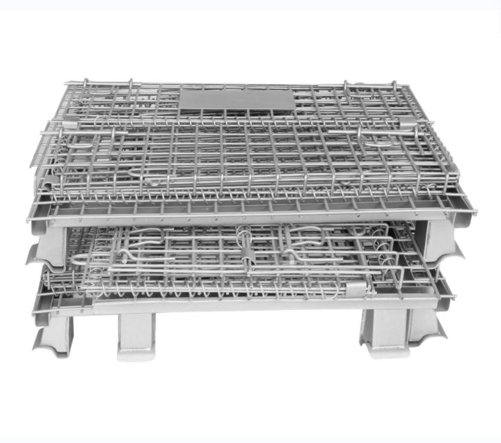 Provide Sample Welded Metal Cage for Warehouse Storage Equipment Pallet Technique