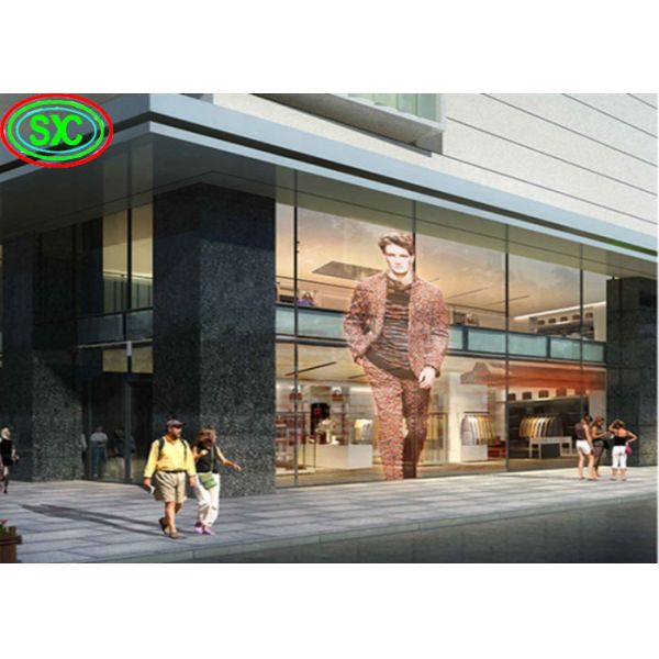 Waterproof Outdoor Rental Screen Video IP65 HD P3.91 Transparent LED Screen