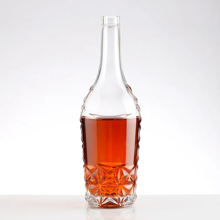 500ml 750ml 1000ml Sealing Type Cork Spirit Glass Bottle with 100ml Filling Machine
