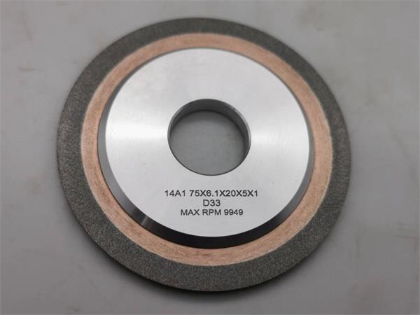 Гибридное скрепление 14A1 D33 металла абразивного диска диаманта CBN