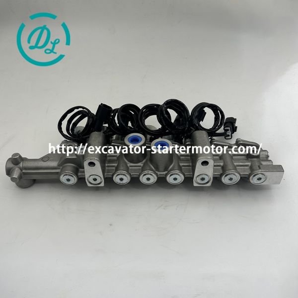 EexcavaStart Solenoid Valve Assembly 207-60-71320 for PC200-8 Excavator
