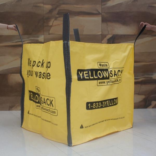4 Yards Construction Bag Waste Skip Bag For Junk Removal Dumpster Bag