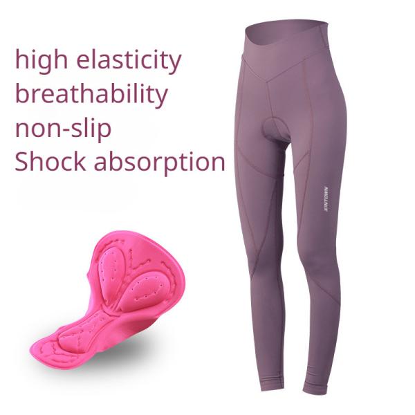 Cycling pants, women's solid color spring and summer trousers, mountain road bikes, cycling clothes, cycling trousers