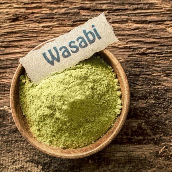 Authentic Japanese Wasabi Powder with No Burning Aftertaste Anti-Bacterial and Reduces Fishy Smell for Sushi & Sashimi