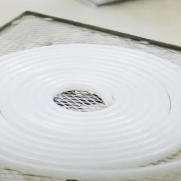 Extrusion Use MVQ Silicone White General Purpose Silicone Rubber 10% Tension Set