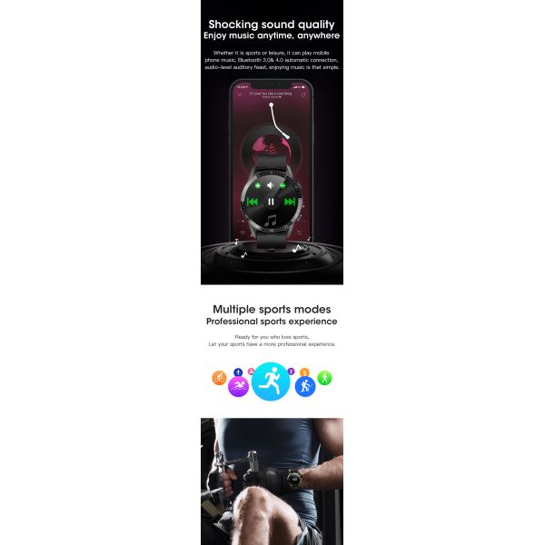 HL4PRO Smartwatch OEM IP67 1.75 Inch Kids Waterproof  For Huawei Honor