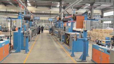 Línea de extrusión de un solo paso para la producción de hilos fotovoltaicos  200 m/min
