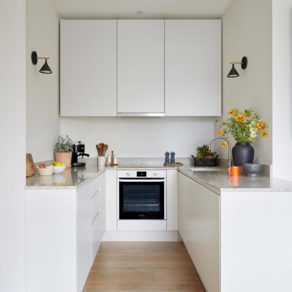Hot Selling Modern Style Kitchen Cabinets White Simple Kitchen Cabinets Design