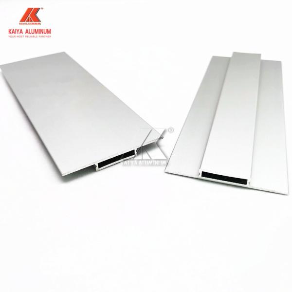 Custom Flat Extrusion Aluminium Alloy Profile Anodizing For Channels 2mm