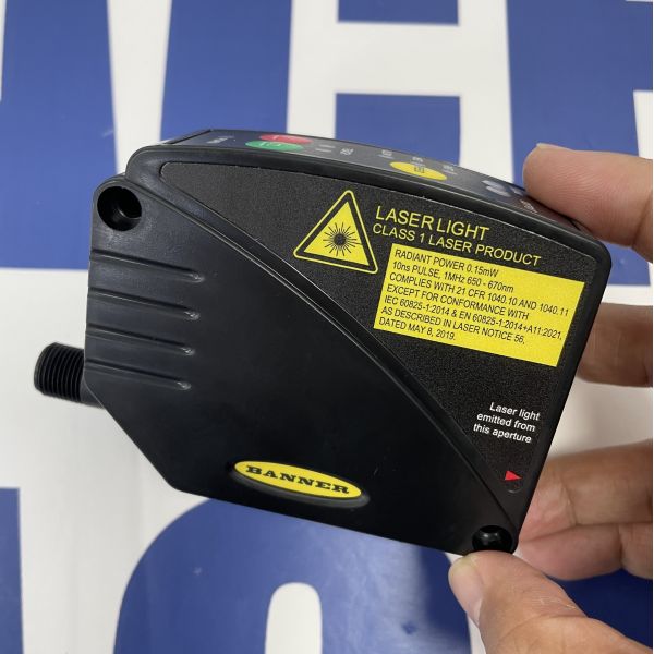 Banner LT3 Series | L-GAGE Laser Distance Sensor | 50m Range, TOF