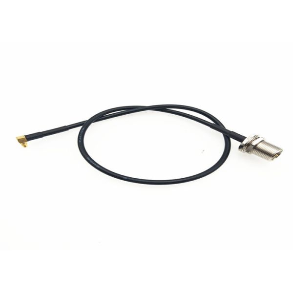Male To Male RF Cable Assemblies With Rear Mount FME To MMCX Male Connector