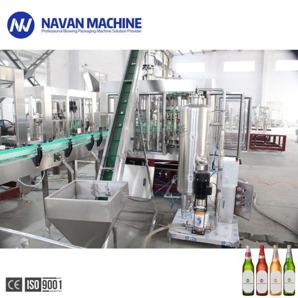 18 Heads Glass Bottle Automatic Aluminum Cap Beer Filling Machine