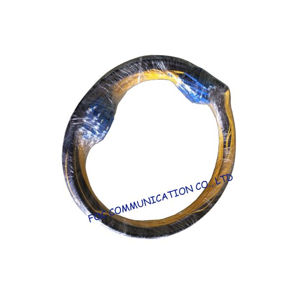 12Core Armored Fiber Optic Jumpers Outdoor Type SC SM UV Resistant