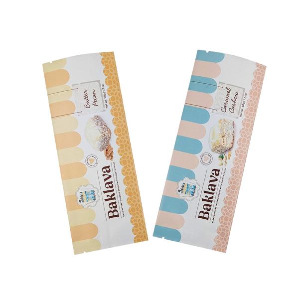 Wholesale Food Grade Custom Printed Flat Bag Pouch Packaging Low MOQ Biodegradable Bag sachet