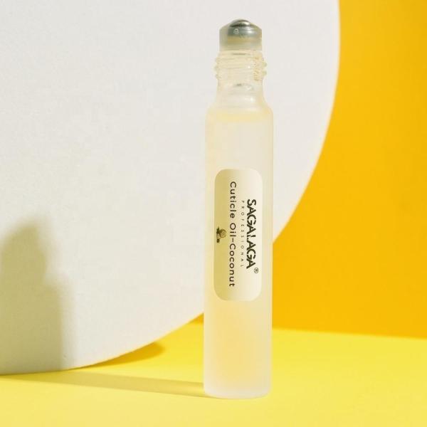 L'huile de cuticule de stylo à rouleaux naturelle revitalisante pour les ongles pour la peau endommagée et les ongles fins sans cruauté 10 ml Logo personnalisé