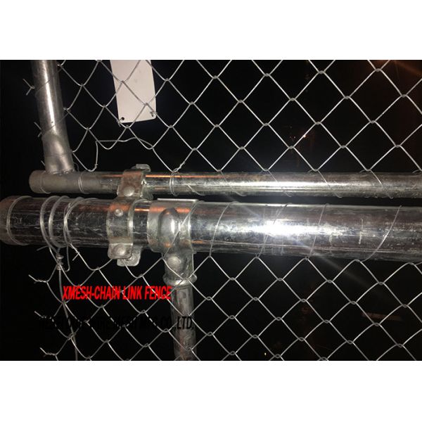 Профессионал винил в 6 ног покрыл загородку звена цепи с цветом РАЛ 6005 зеленым