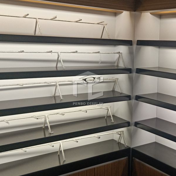 Шкафы дисплея магазина СИД L5 оптически покрывают облицовку MDF 20mm