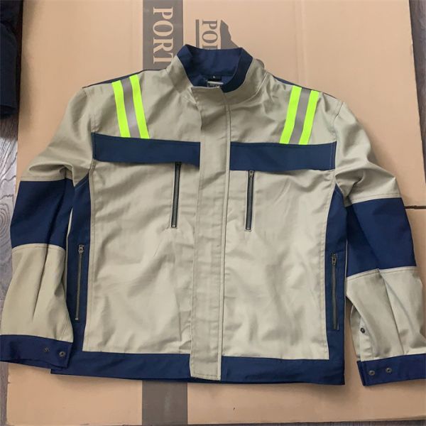 vestes résistantes au feu du coton 260gsm pour le mien d'EN11612 industriel