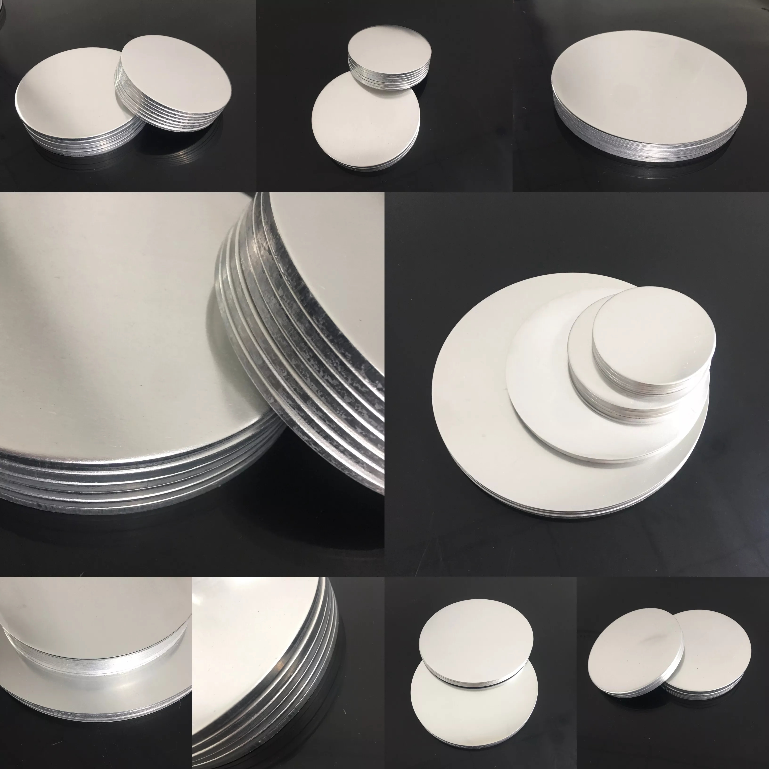 Алюминиевая плита круга 3004 для мельницы Cookware закончила ASTM 1050 1060 0.3mm