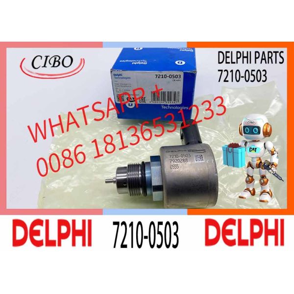 Válvula de regulação da pressão do comboio comum 7210-0503 2136382 Original para partes de motores diesel DAF