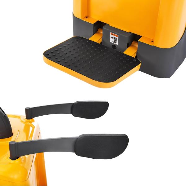 7km/H 2500KG Walkie hidráulico Front Rider Pallet Jack