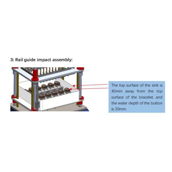 12 Key Test Pattern Continuous High-speed Button Testing Machine For 460x320mm Measurement Scope