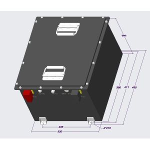 150h 48V chariot de golf batterie au lithium 20A chargeur Sécurité et stabilité Durable