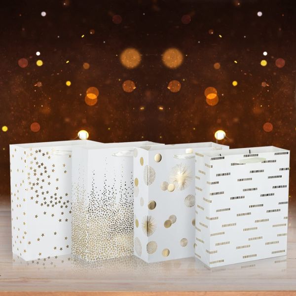 Art Paper Custom Type Wrapping Luxury Clothing Gift Boutique Shopping Paper Bag