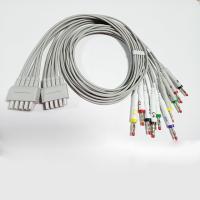 O Leadwire do ECG dos cuidados médicos de GE cabografa o conector da banana de 10 ligações