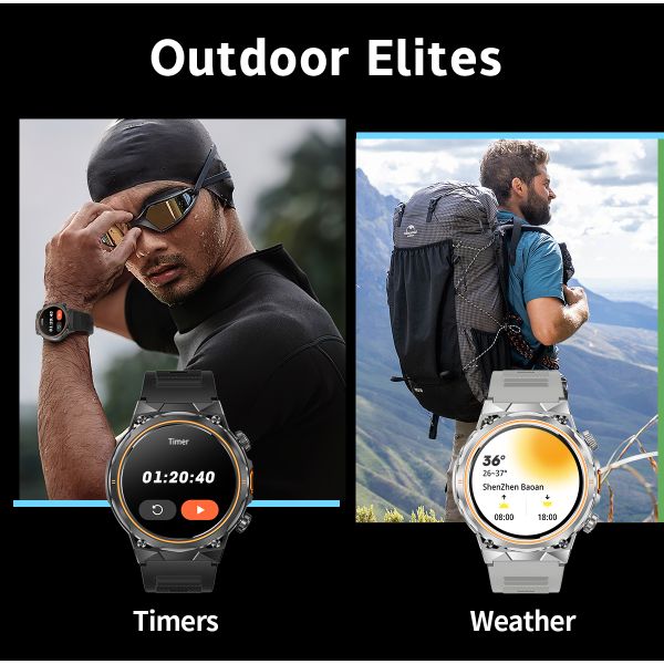 AK81 Smart Watch for Sports IP68 Waterproof 1.46