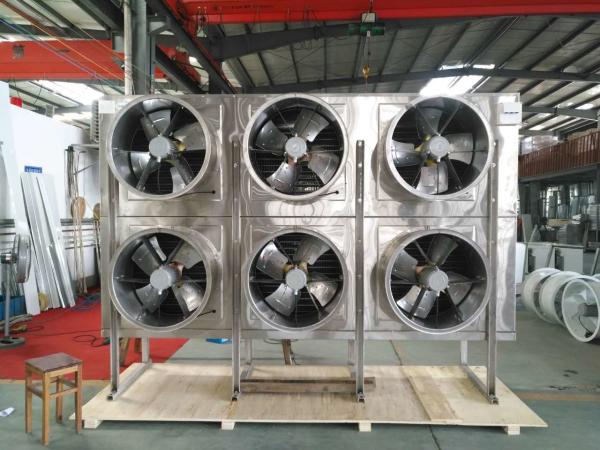 Sea Board Floor Standing Stainless Steel Evaporator with 4~6 Fans for Cold Room