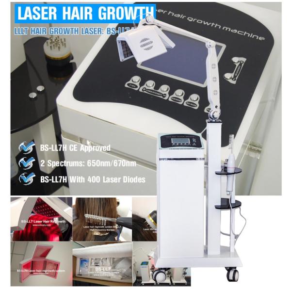 Diode Laser Hair Regrowth Device Handheld Probe Hair Growing Machine For Hair Salon