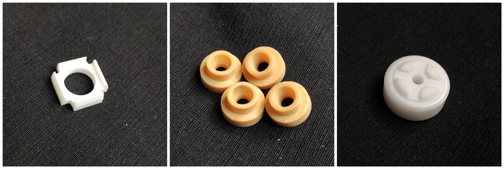 Seal Alumina Ceramic Ring Alumina Ceramic Parts For Structure Accessories